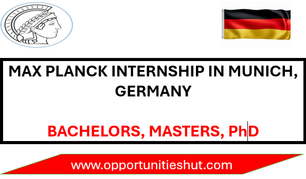 Image about the Max Planck internship in Munich, Germany